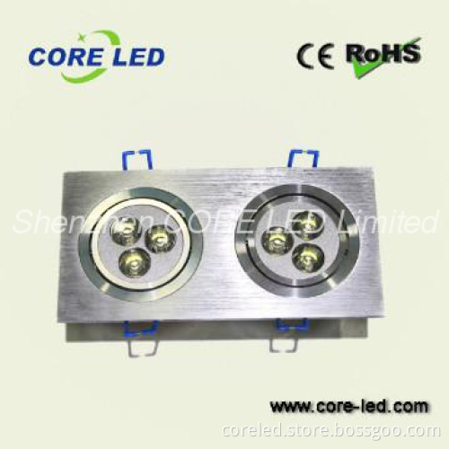 LED Ceiling Light 3W 92*92mm
